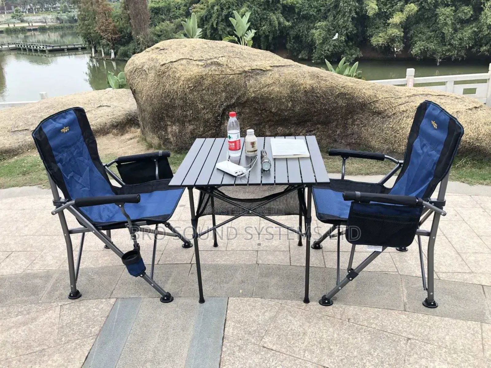 4pcs Quality Camping Seats, 1pc Table Set / Outdoor Activity