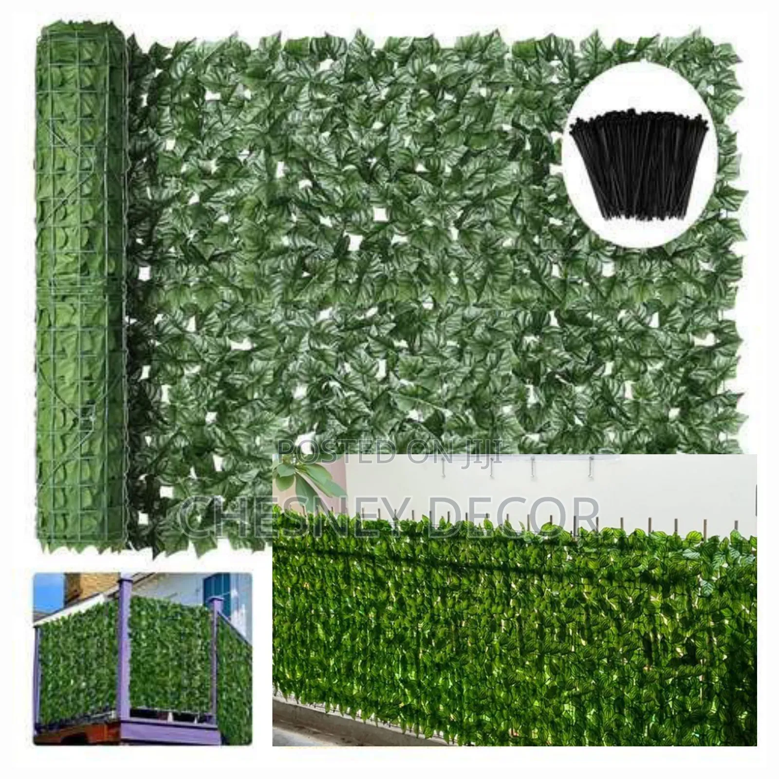 Outdoorfence With Cable Ties