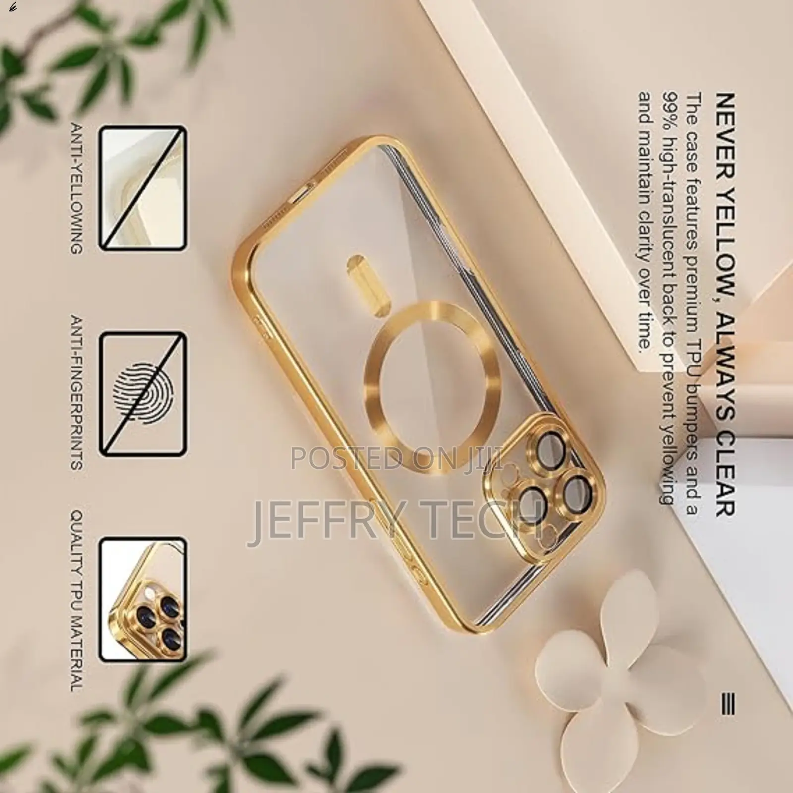 iPhone 16 Pro Max Case With Magsafe Grade Drop Protection]