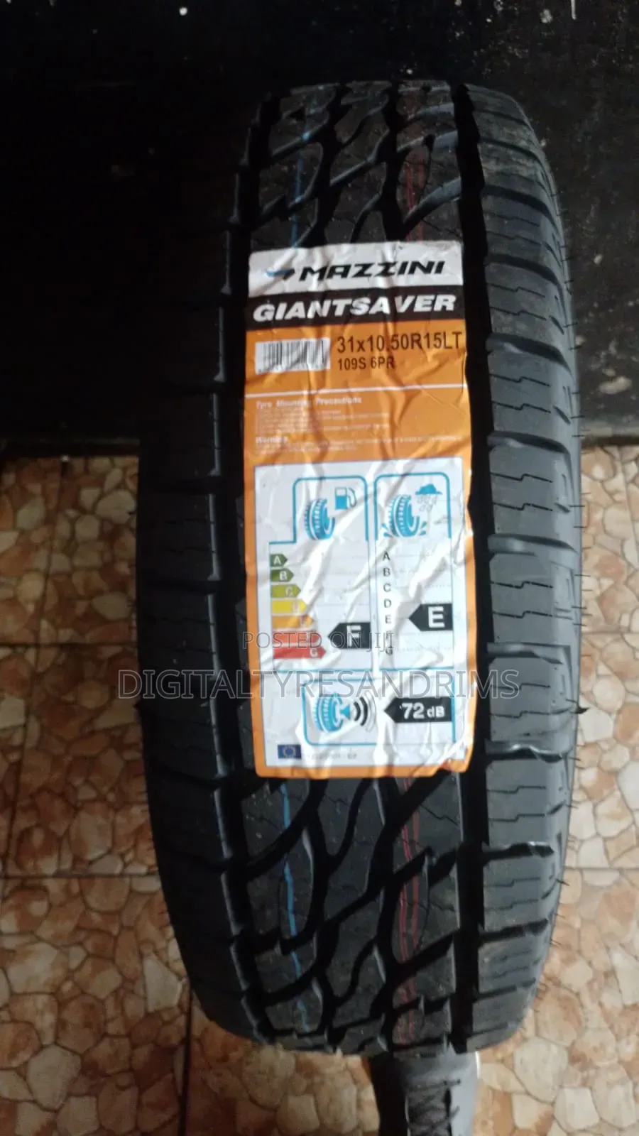 31×10.5R15 Mazzini Tyres Brand New