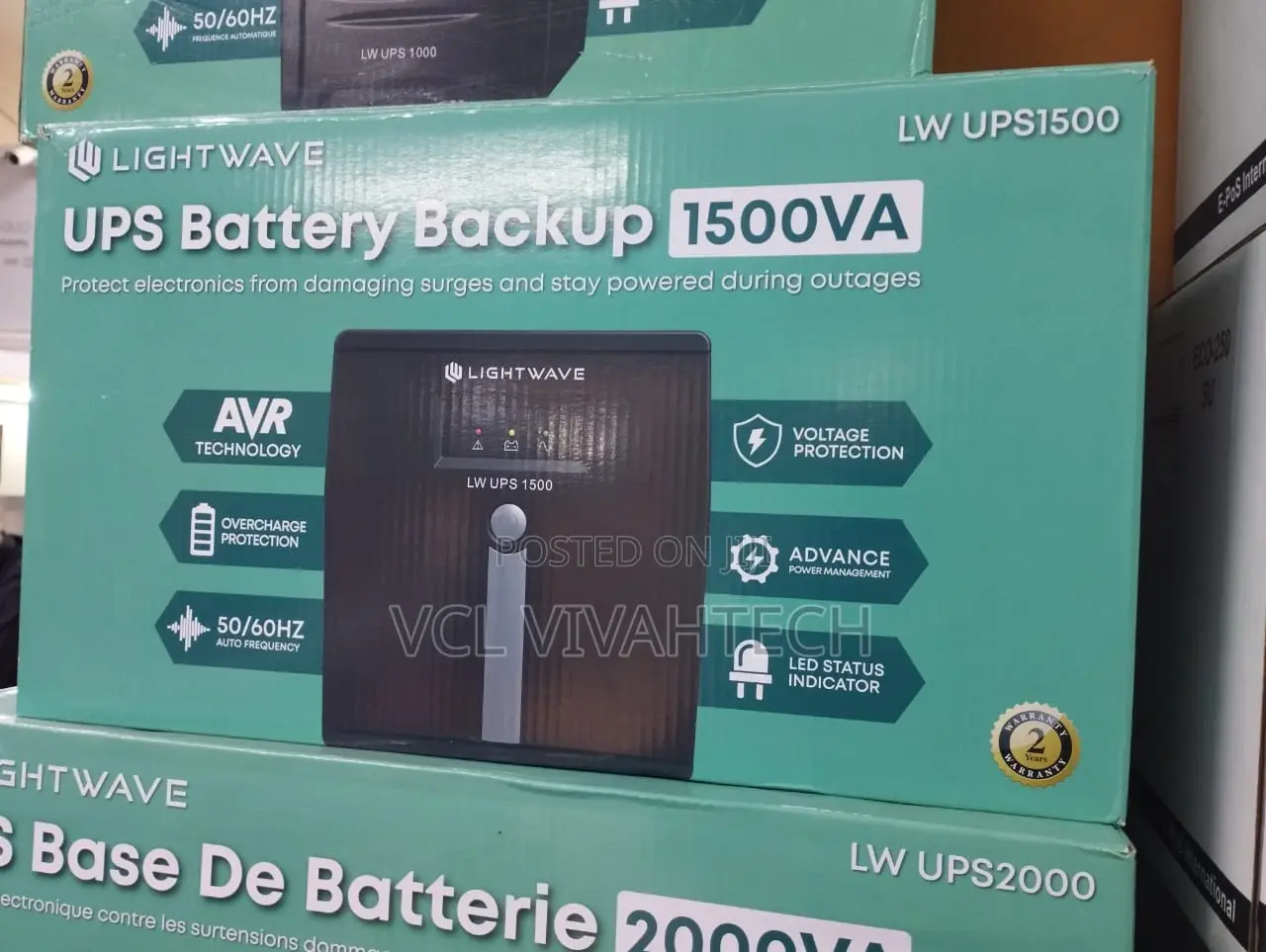 Lightwave 1.5kva Lw-ups1500va- Ups