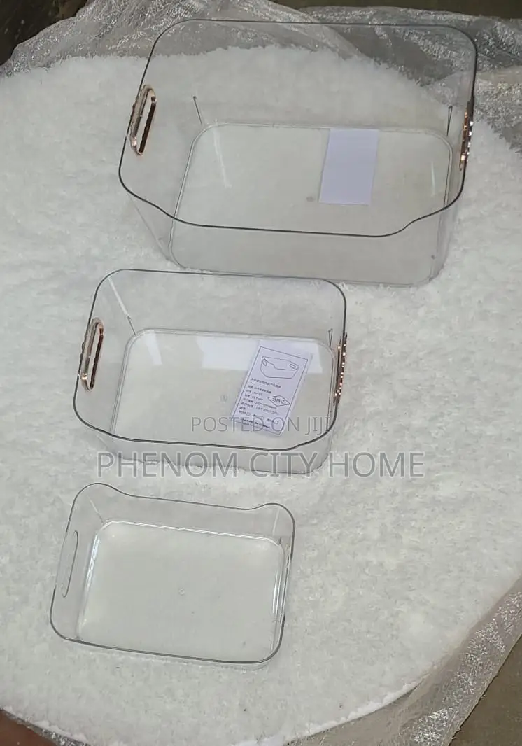 Light Luxury Desktop Transparent Storage