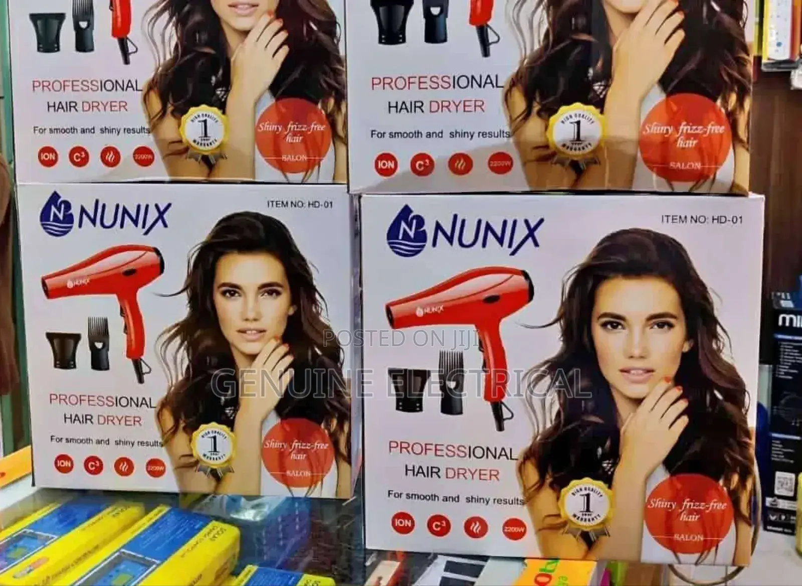 Brand New Nunix Browdryer With Accessories