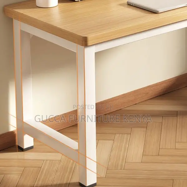 Clerical Desking:Casual Rectangular Steel Frame Home Desk