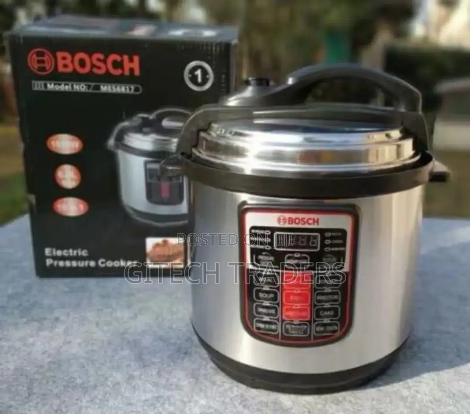 Bosch Electric Pressure Cooker 6litre