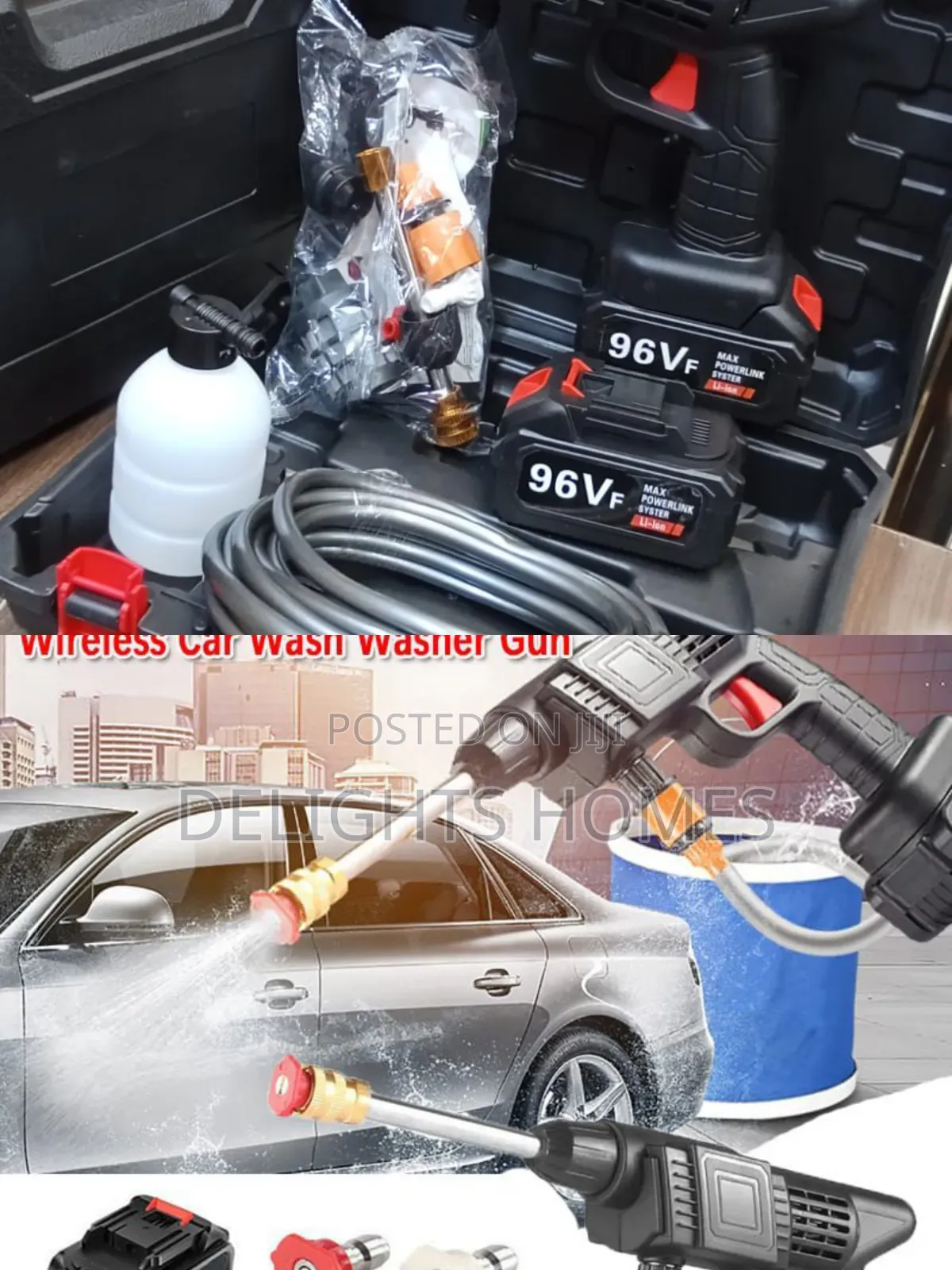Wireless Car Wash Spray Gun Machine