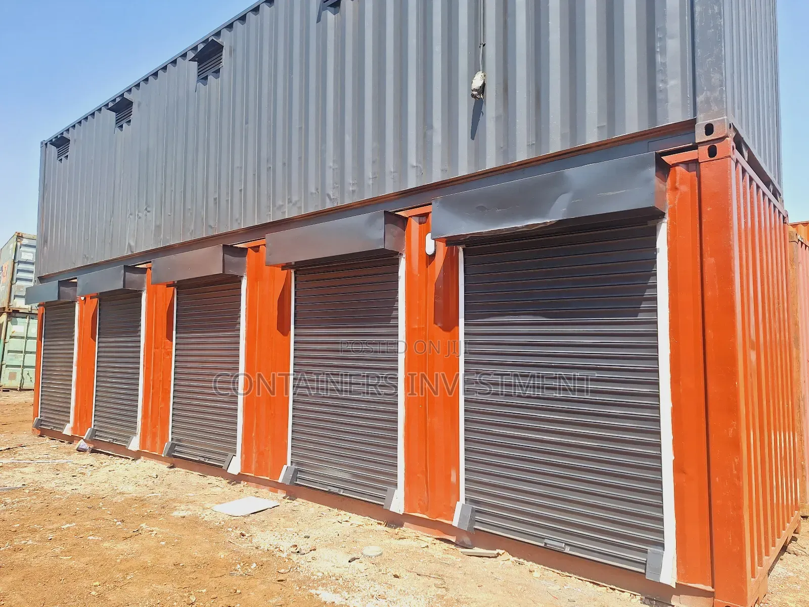 40ft Container Stalls- Available for Pick.