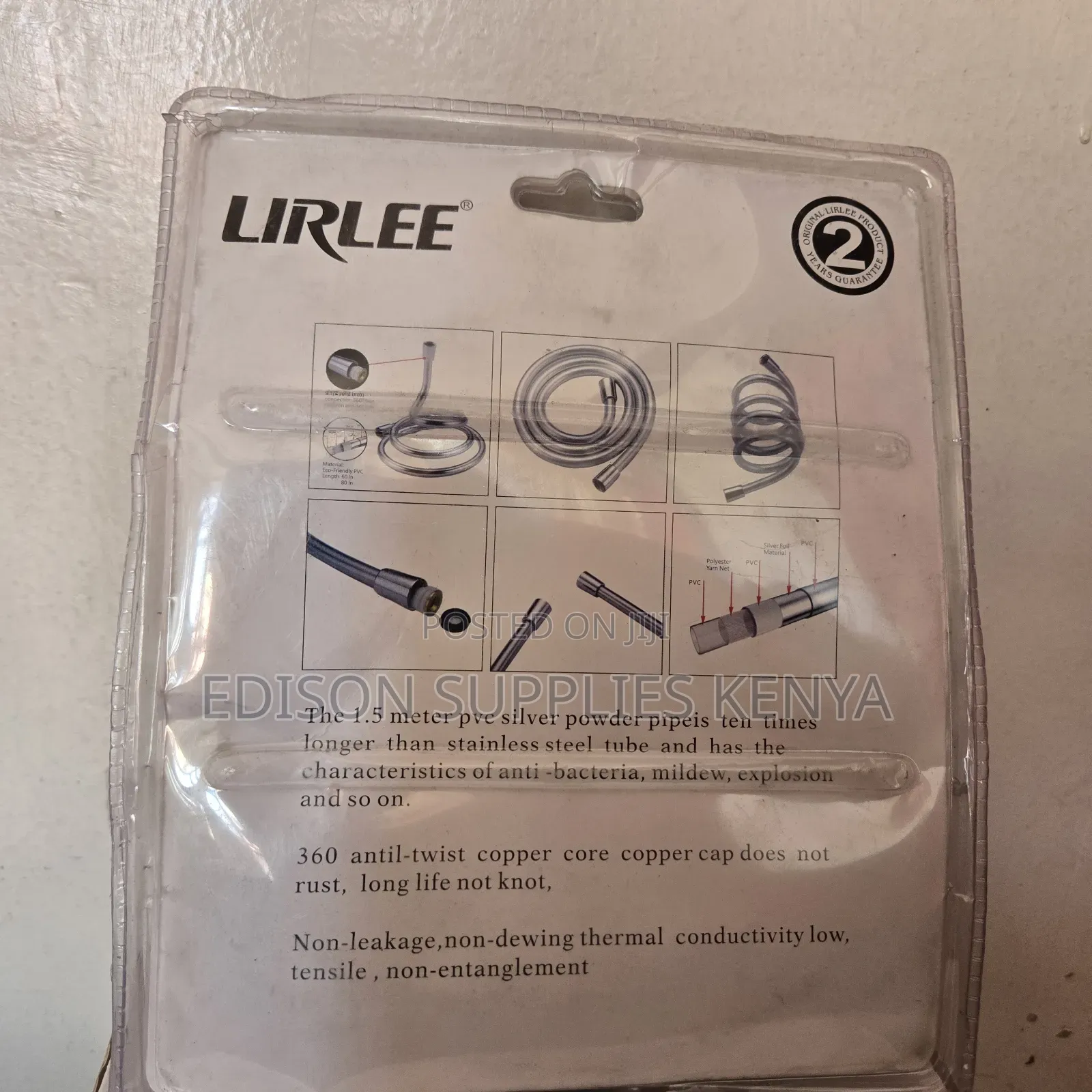 Shower Flex Durable Premium Flexible Telephone Shower Pipe