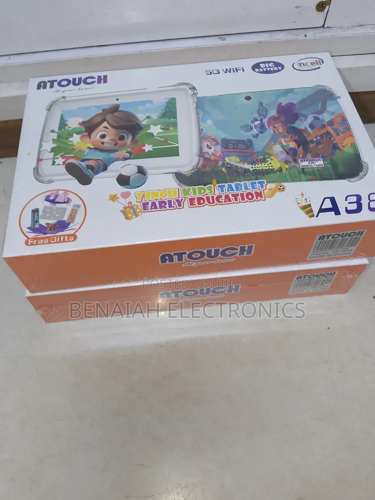 Kids Wifi Tablet, With 5000mah Battery