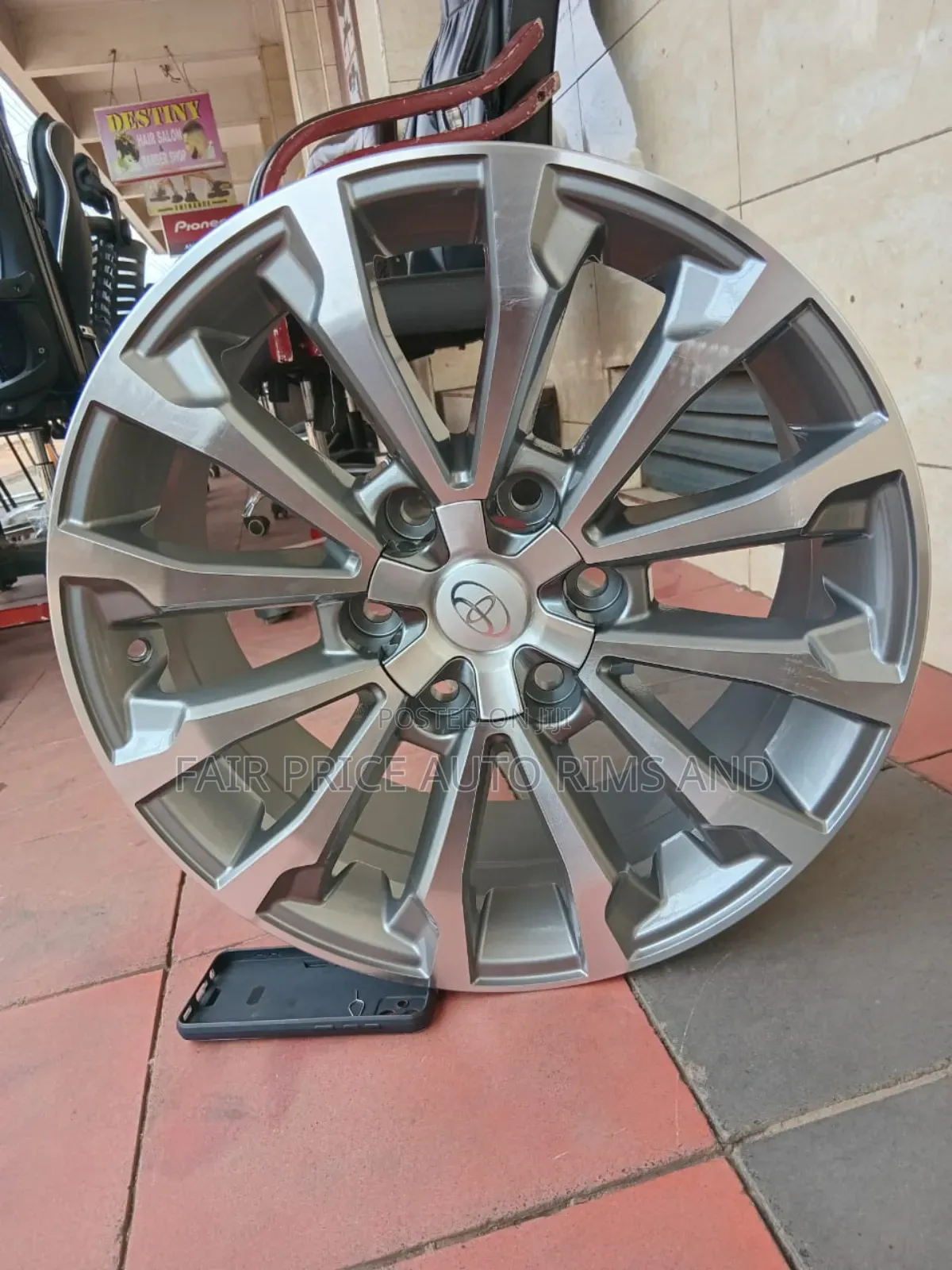 Sports Rims Prado Size 18 Grey