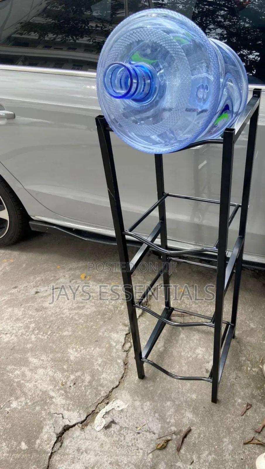 4 Water Bottle Metallic Rack