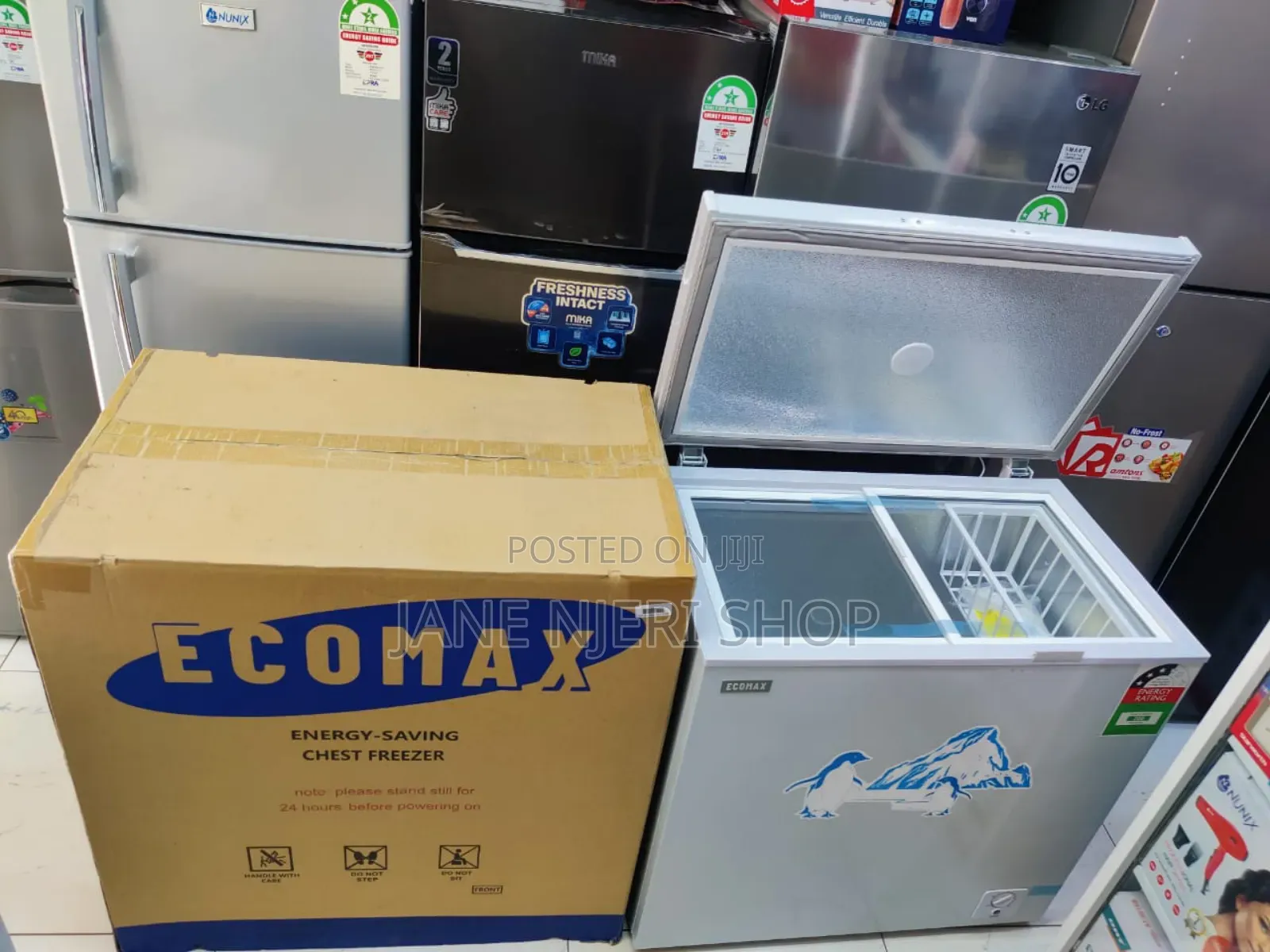 Ecomax 169 Liters New Chest Freezer