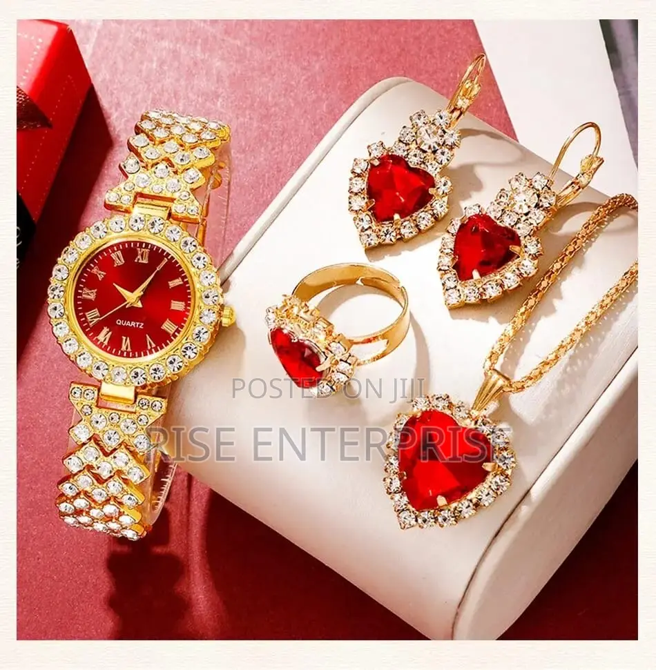Golden Luxury Fashion Trendy Gift Set for Ladies*