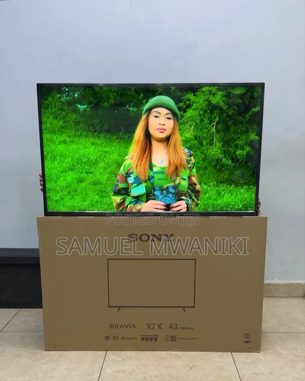 Sony Bravia 43′′ Smart UHD Google TV X7K