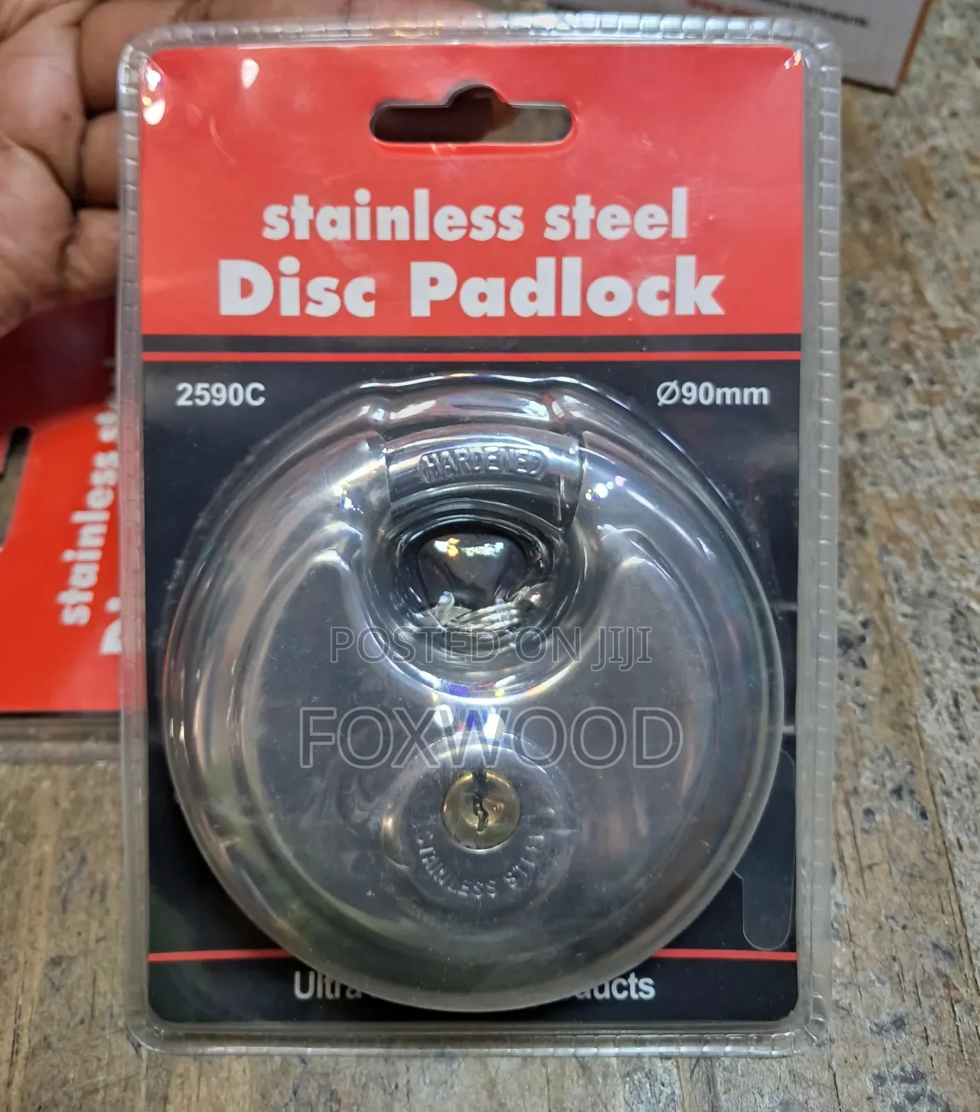 Stainless Steel Disc Padlock