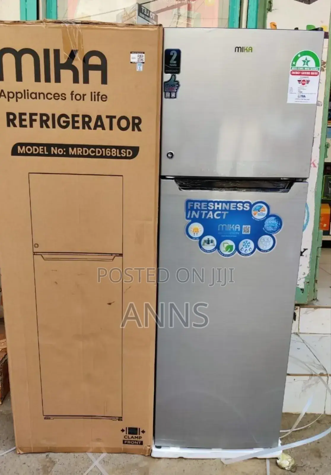 Mka Defrost 168litres Top Notch Refrigerator