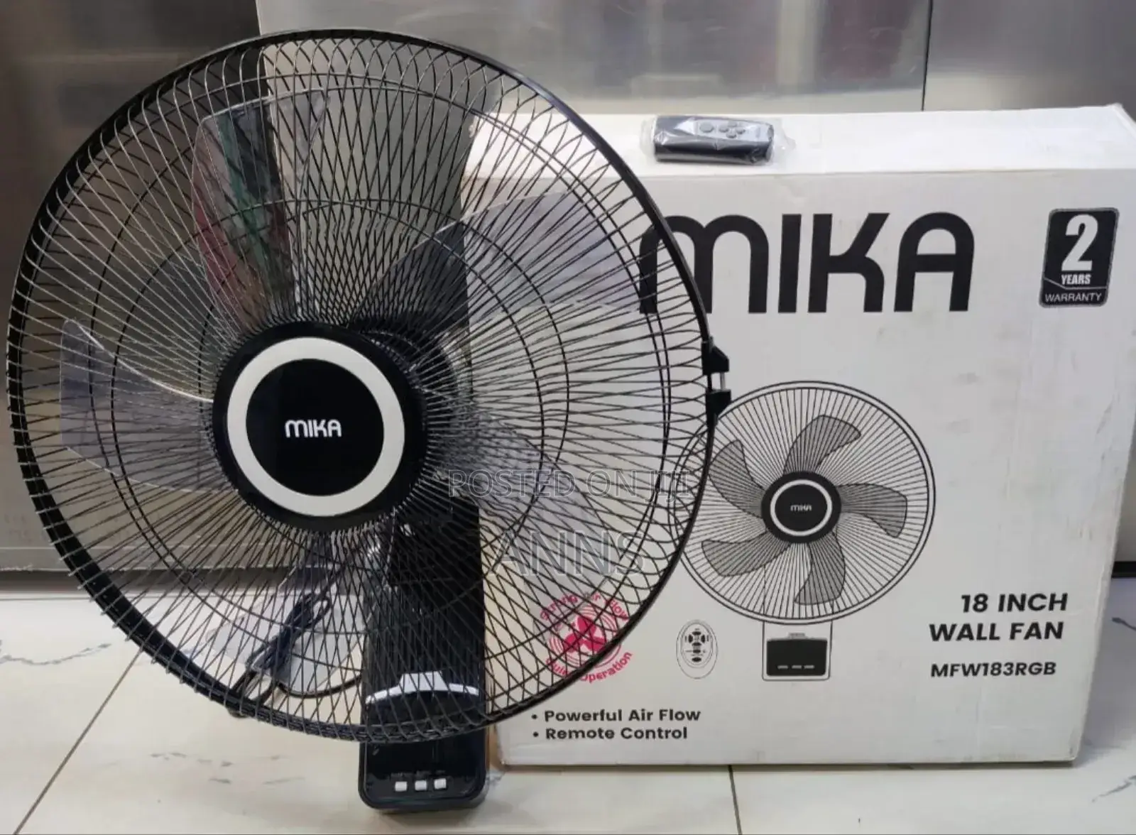 Mika 16 Inch Best Wall Fan
