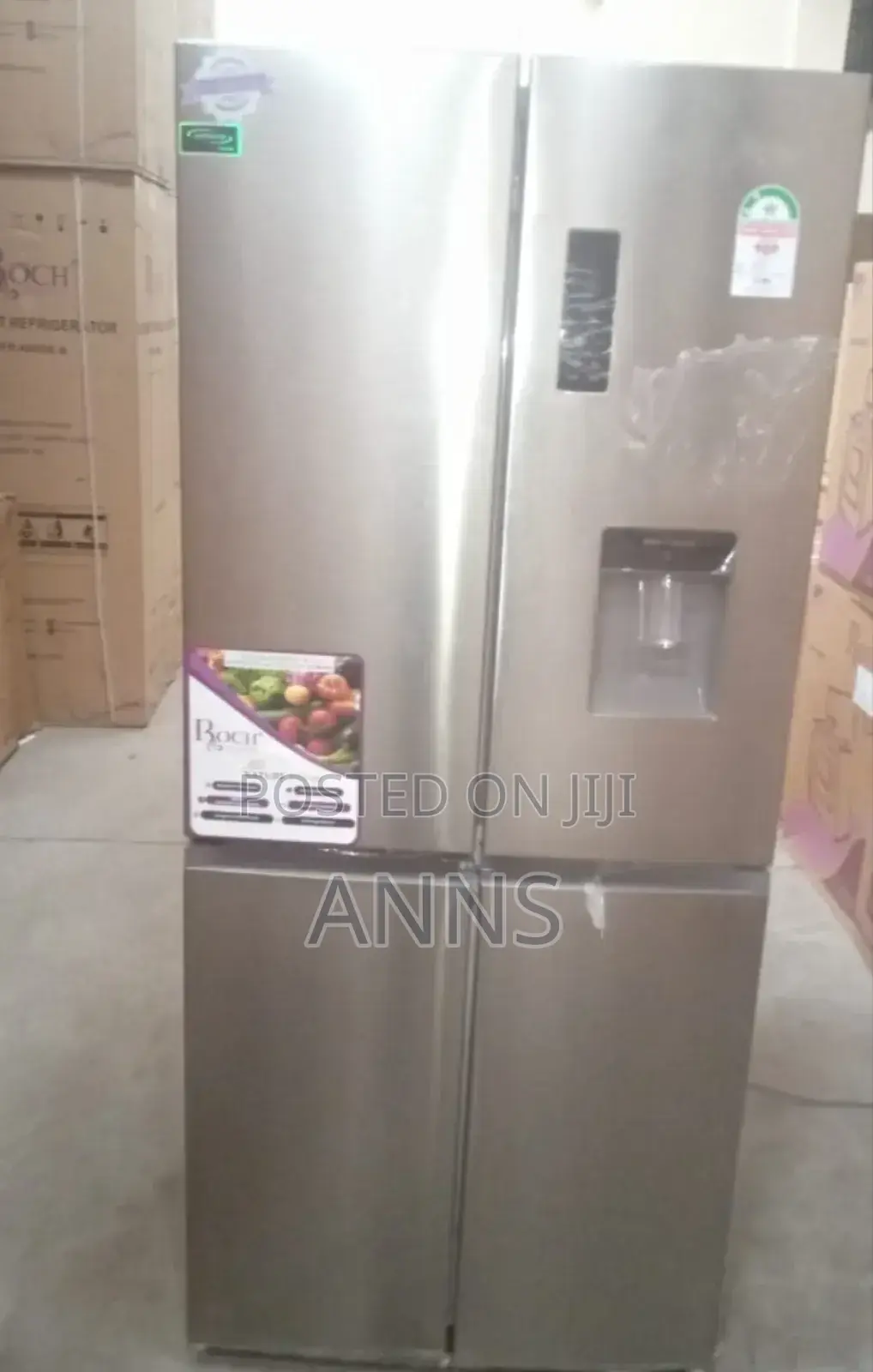 Roch 434litres Four Doors Fridge With Dispenser
