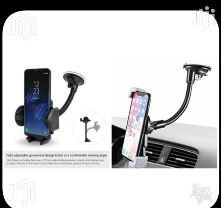 New Long Neck Windscreen Phone Holders, Free Delivery Within Nrb Town.