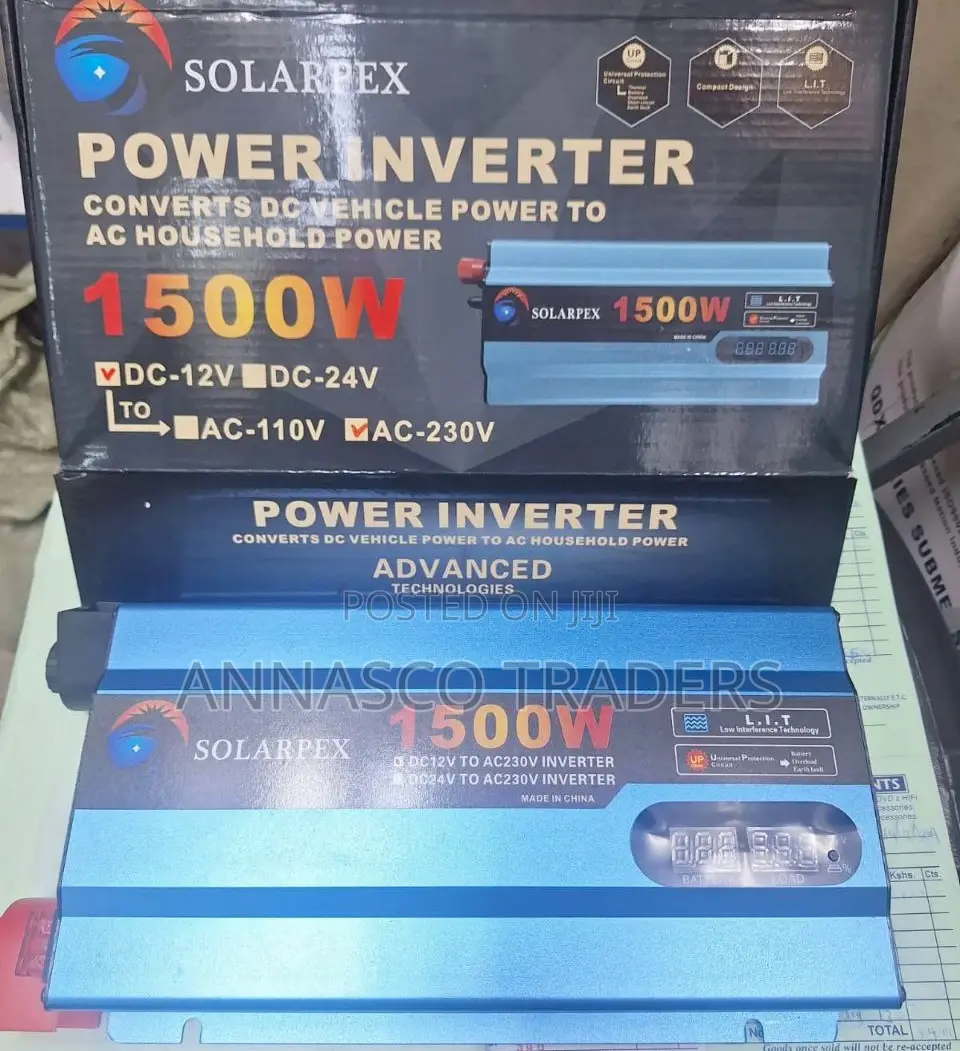 Powerful Solarpex 1500 Watts Inverter