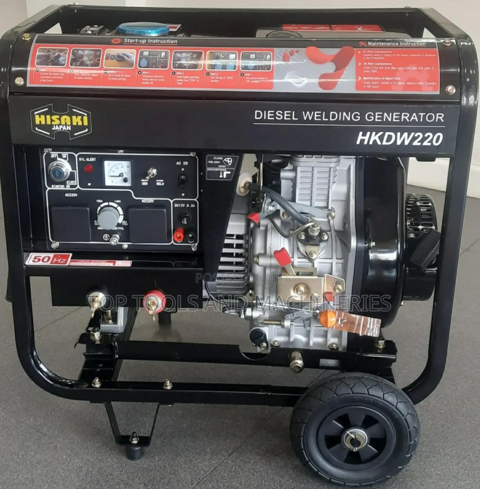 Hisaki Japan Heavy Duty Diesel Welder Generator
