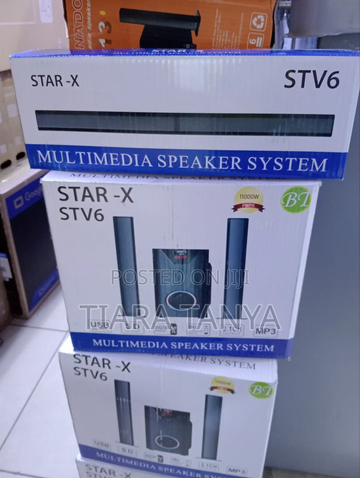 Star X BASS Sub Woofer System-Fm-Usb,Bluetooth-10000watts