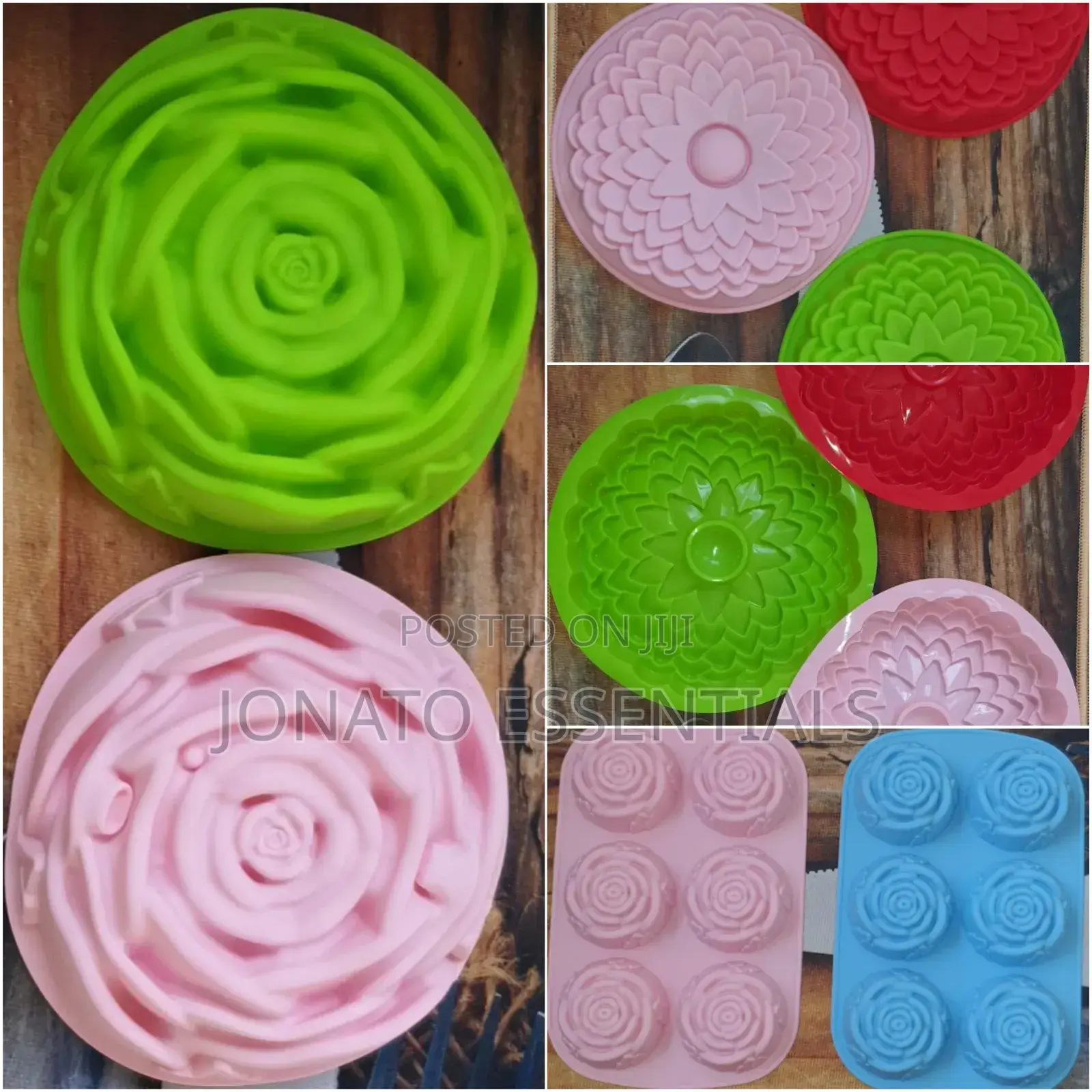 Cake Decoration Flower Silicone Molds, Mould