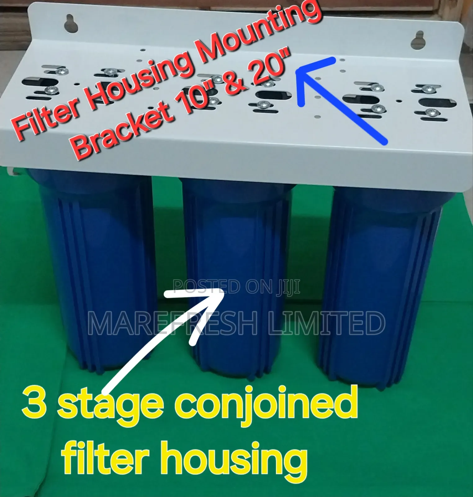3 Stage Conjoined Filter Housing