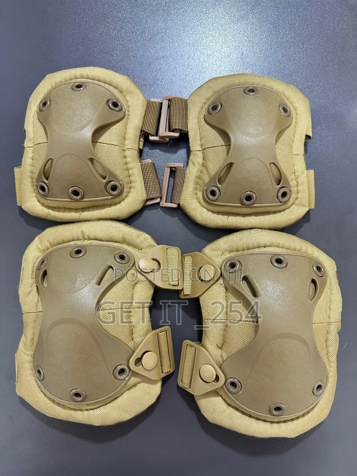 Actual Photo 
Tactical Knee Elbow Brace Support