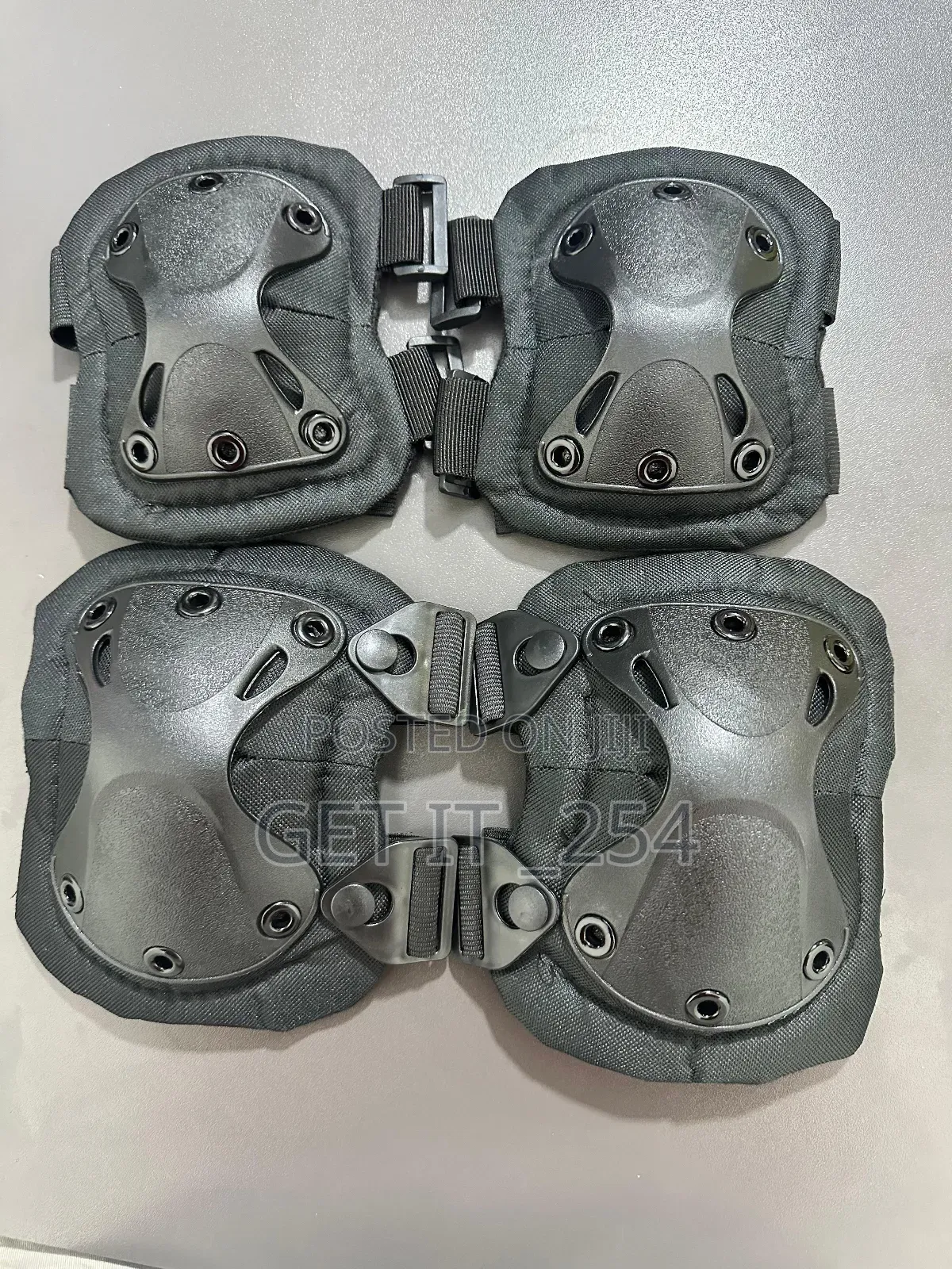 Actual Photo 
Tactical Knee Elbow Brace Support