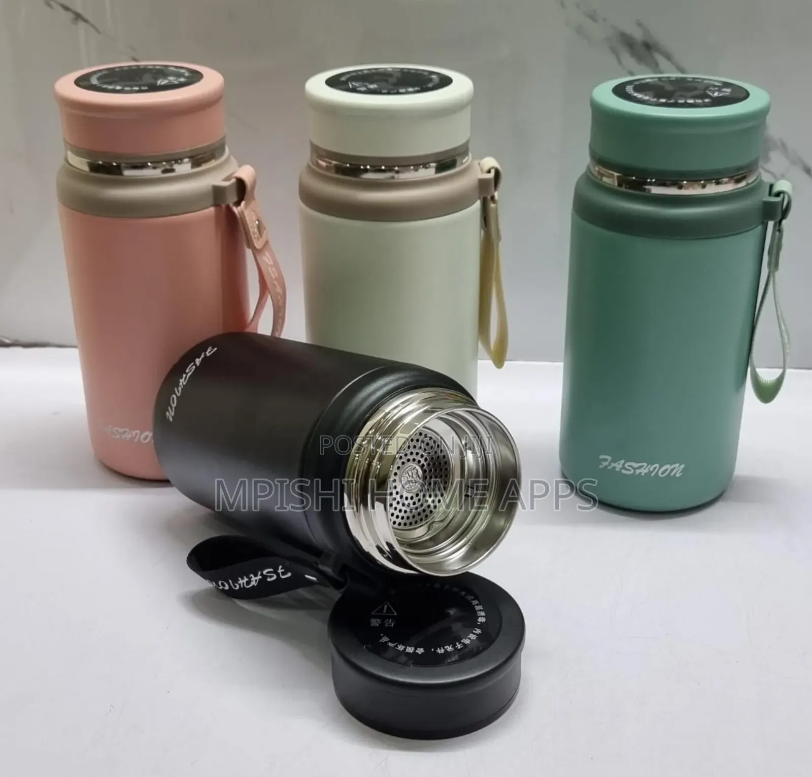 900ml Thermometer Lid Food Flask
