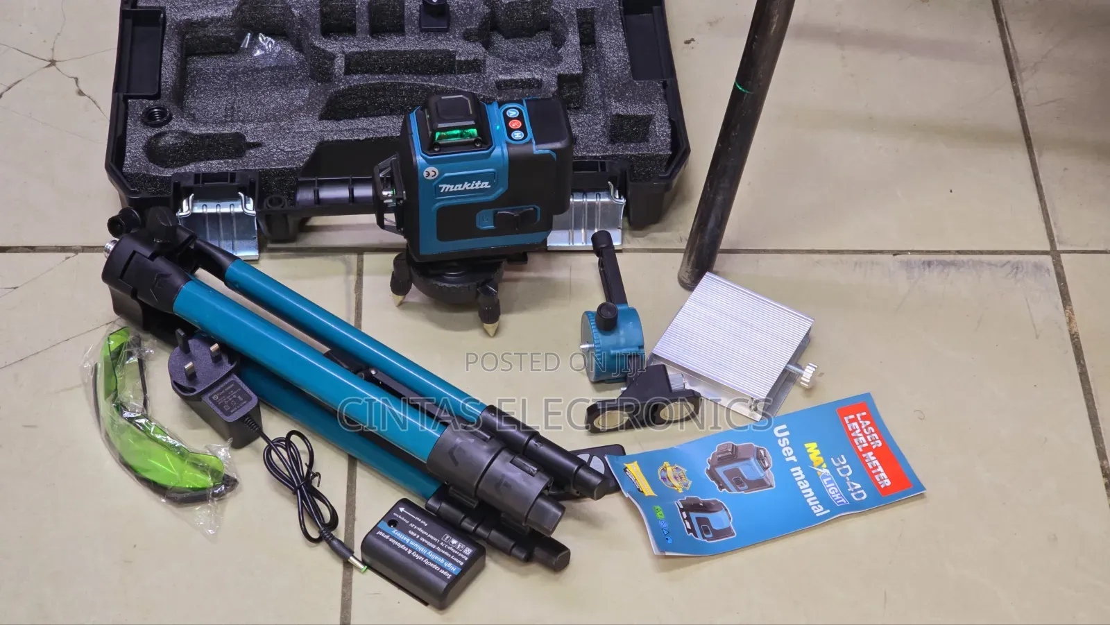Makita Laser Level With a Stand