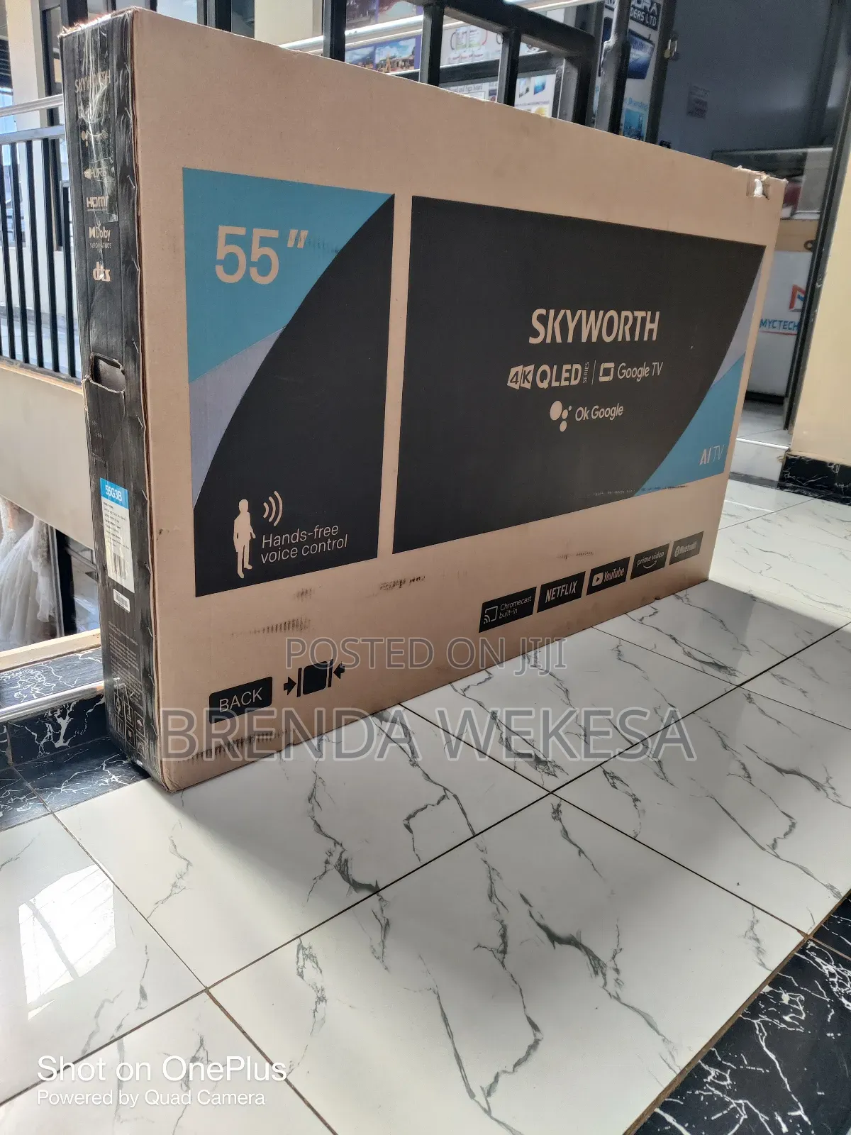 Skyworth 55g3b Qled Google Tv Uhd Hdr10+ Dolby Vision
