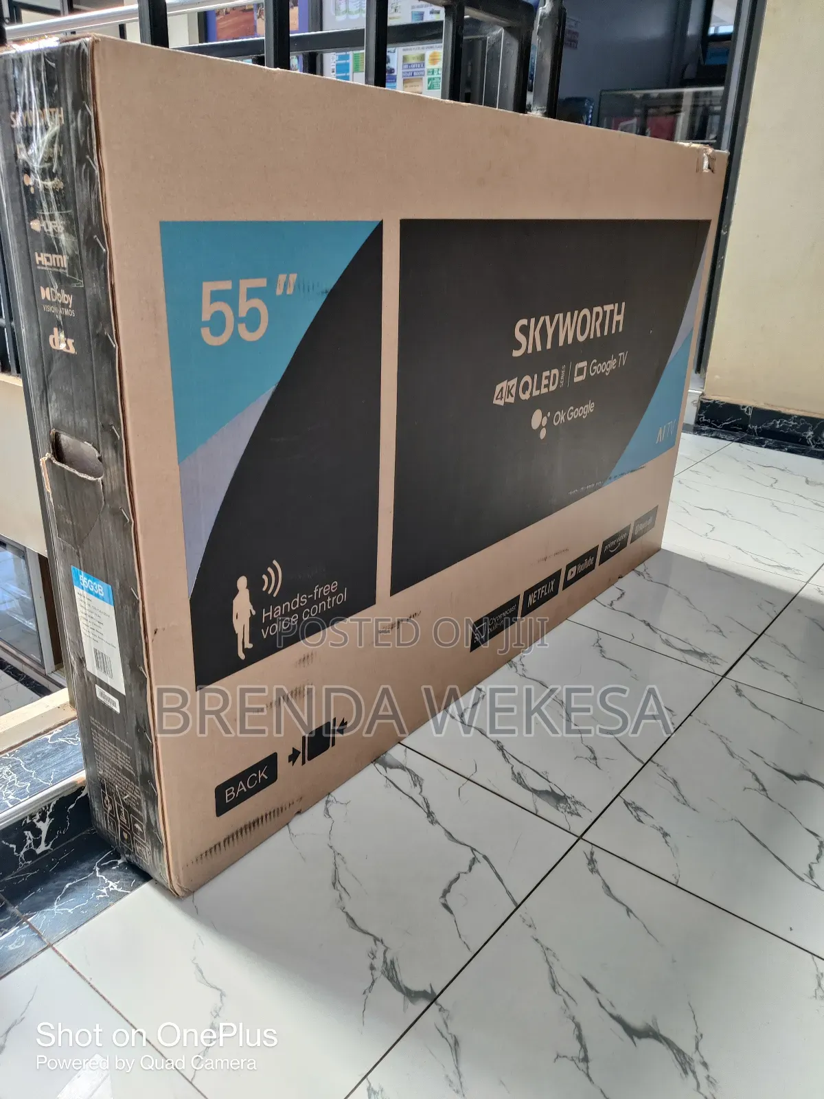 Skyworth 55g3b Qled Google Tv Uhd Hdr10+ Dolby Vision