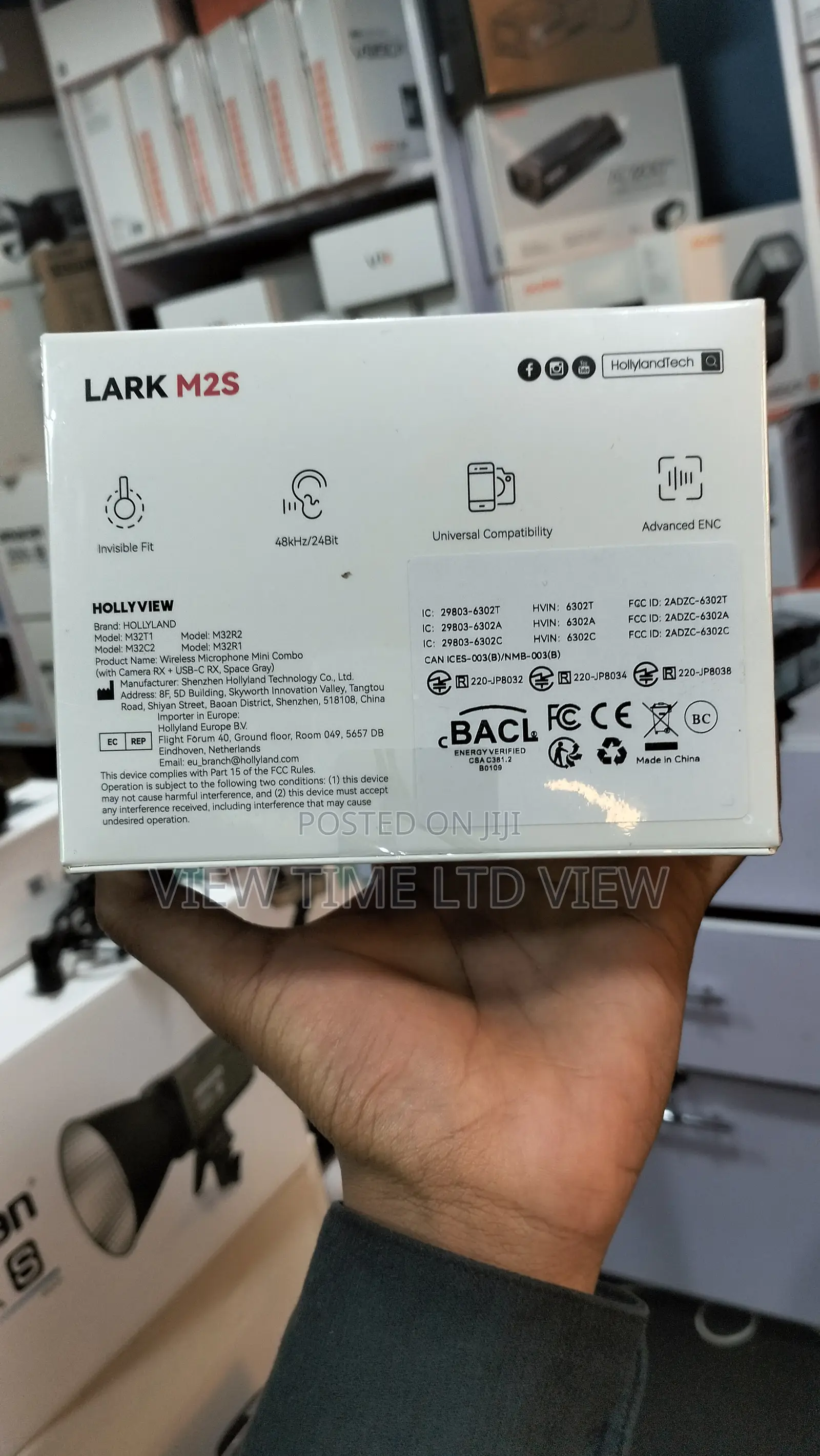 Hollyland Lark M2s Combo Wireless Microphone