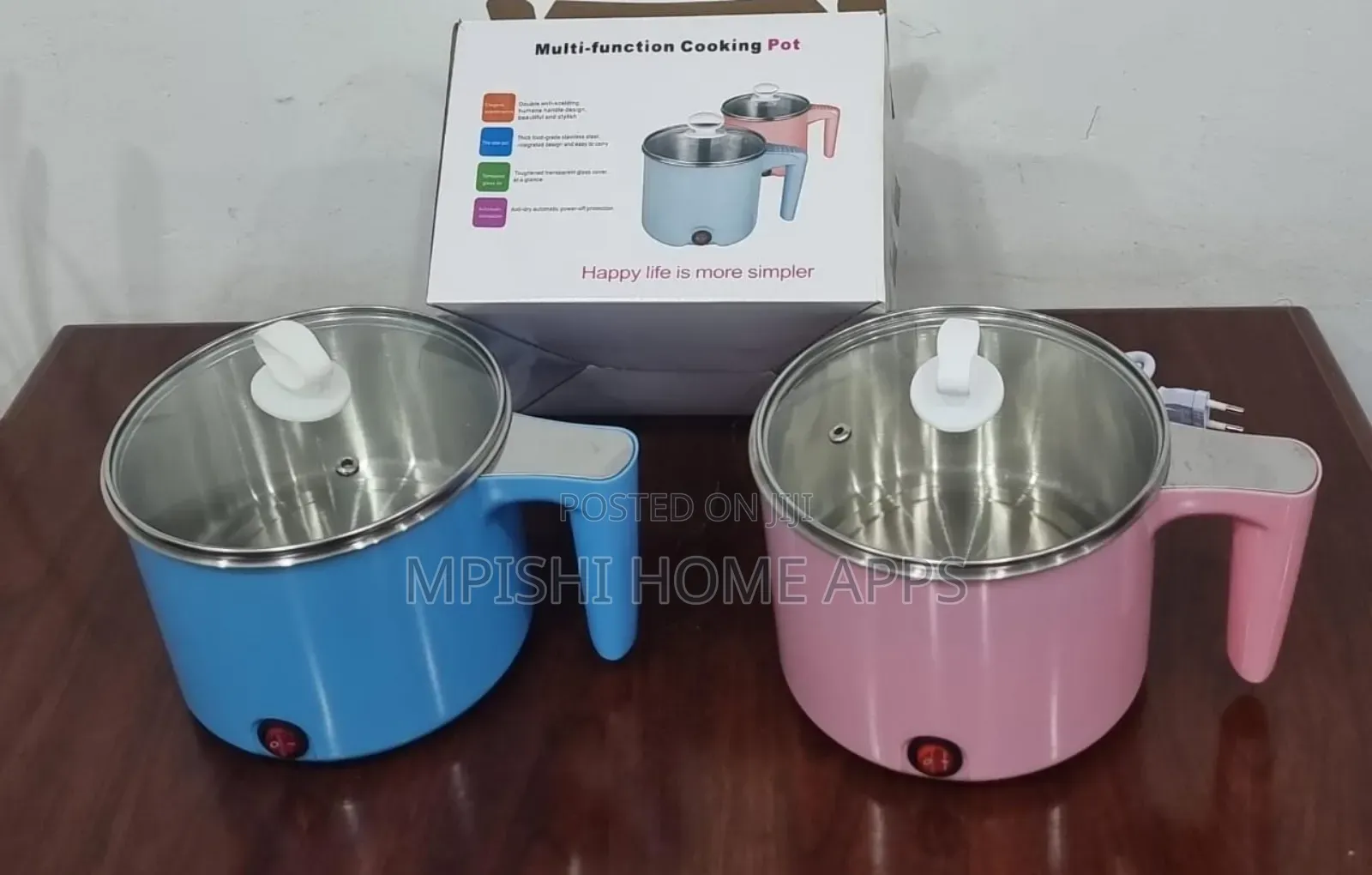 Electric Multifunctional Cooker Pot 1.5L