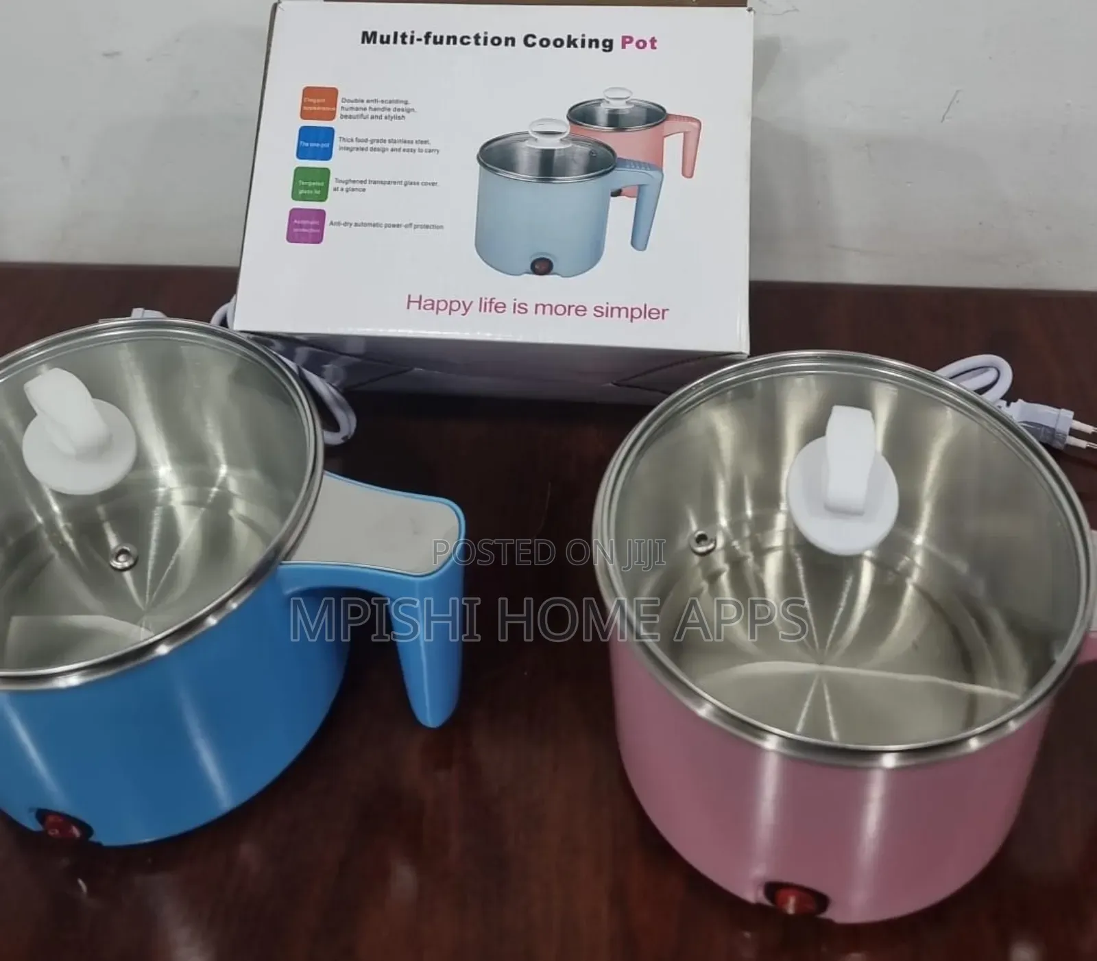 Electric Multifunctional Cooker Pot 1.5L