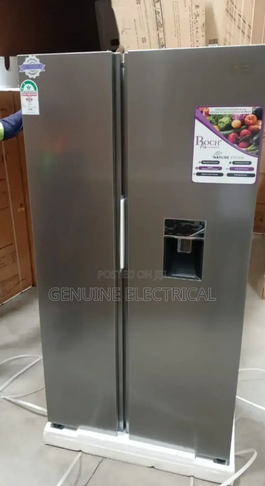 Brand New Roch Side by Side 439litres Arfr-540sbw-B
