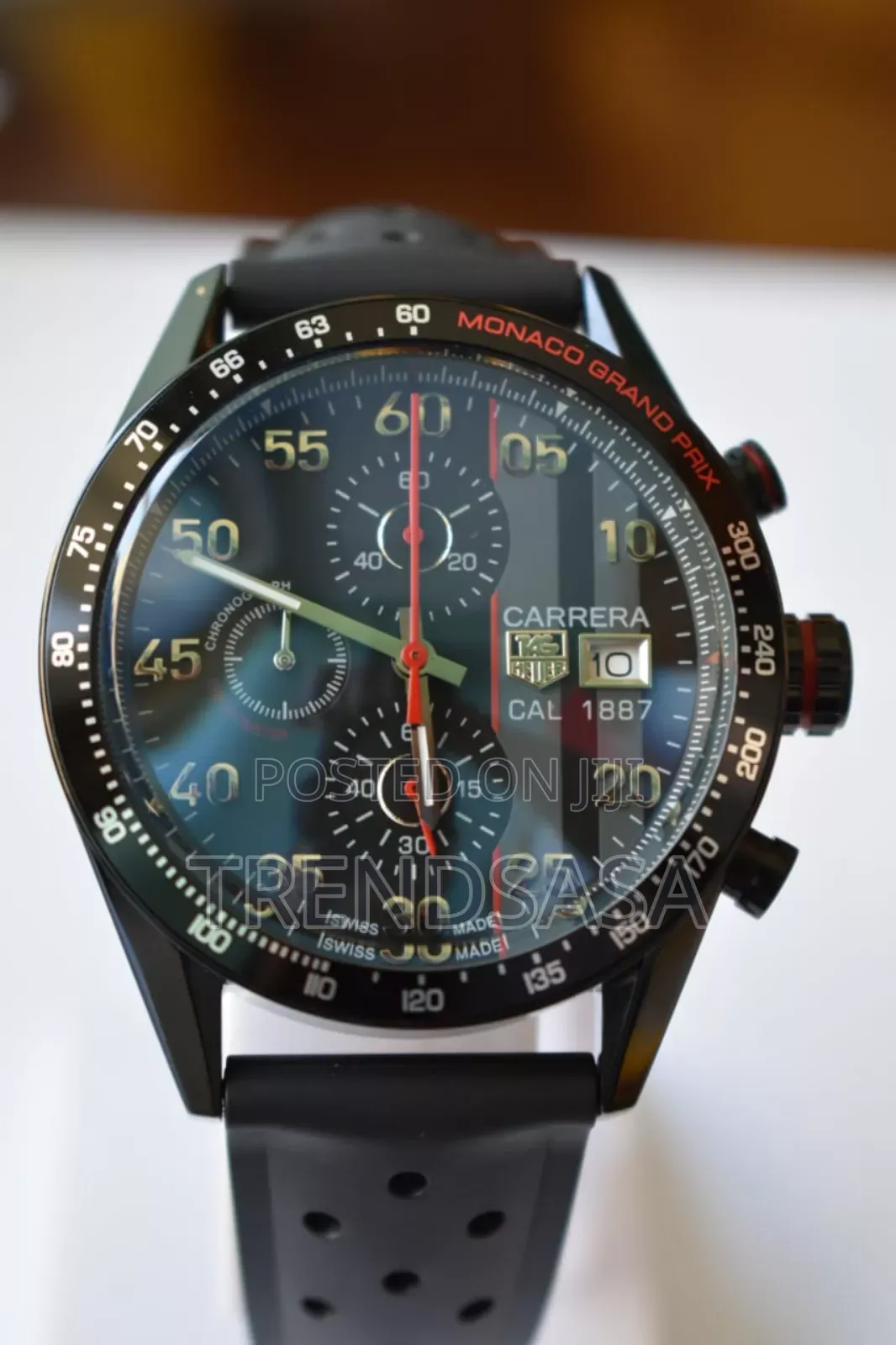 Tag Heuer Carrera Cal 1887 Rubber Straps