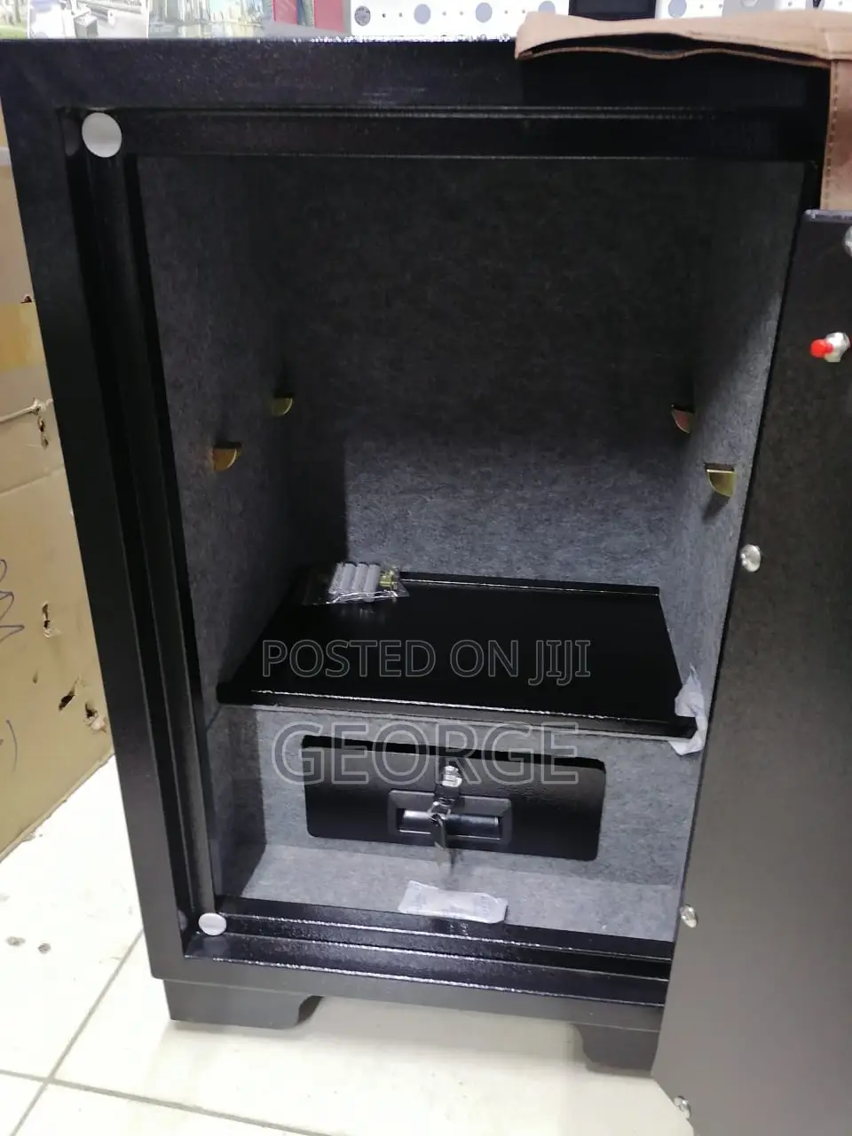 ^Security Bank Fireproof Cash Safe Cabinet Office Digital