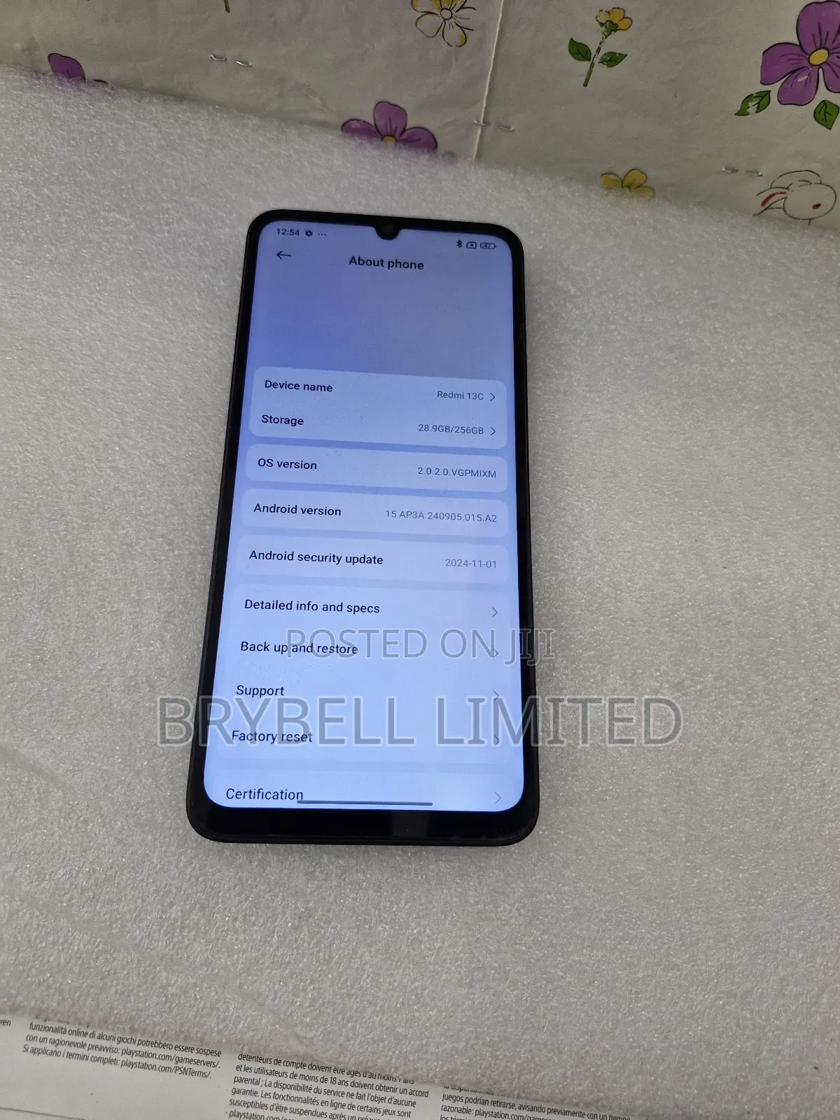 Xiaomi Redmi 13C 256 GB Black