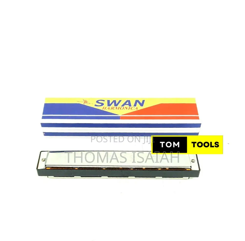 Swan 24 Holes Single Sided C Tremolo Harmonica Mouth Organ