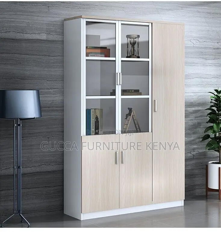 Cabinets:3-Door Wooden Home Office Executive Cabinet