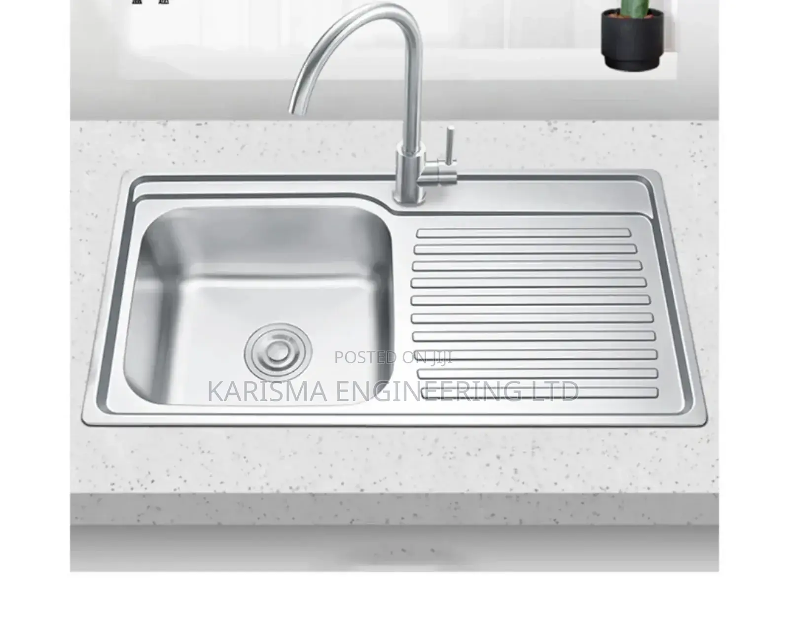Single Stainless Steel Kitchen Sink