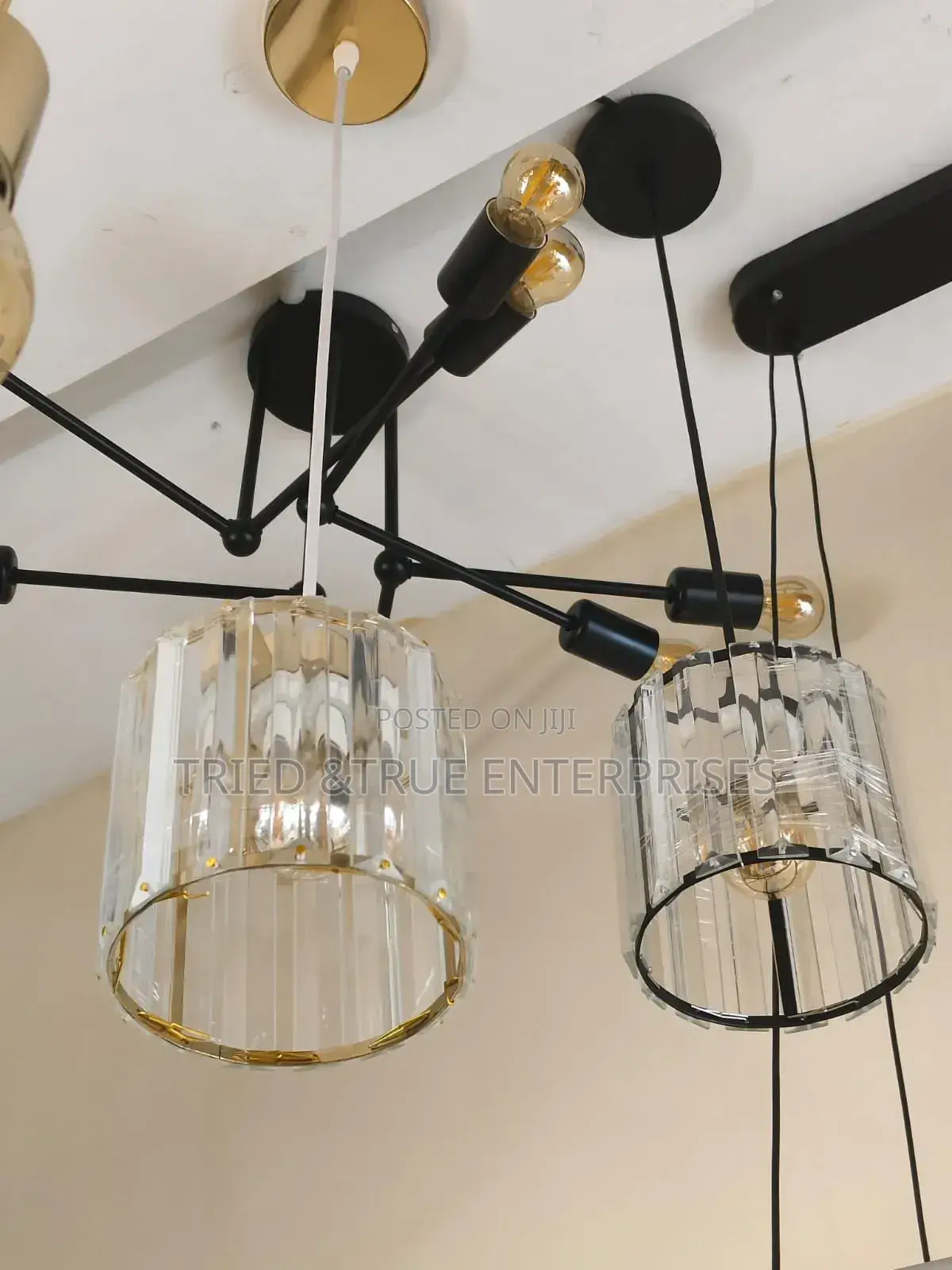 Crystal Pendant Light With Bulb Jk8tf