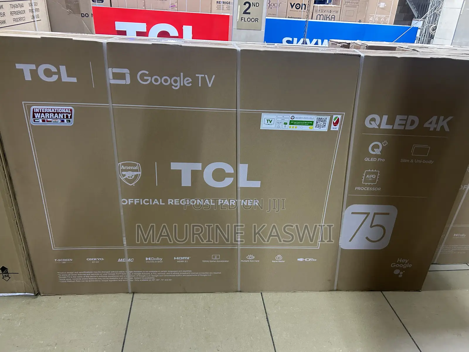 TCL 75 C655 Smart Qled Pro