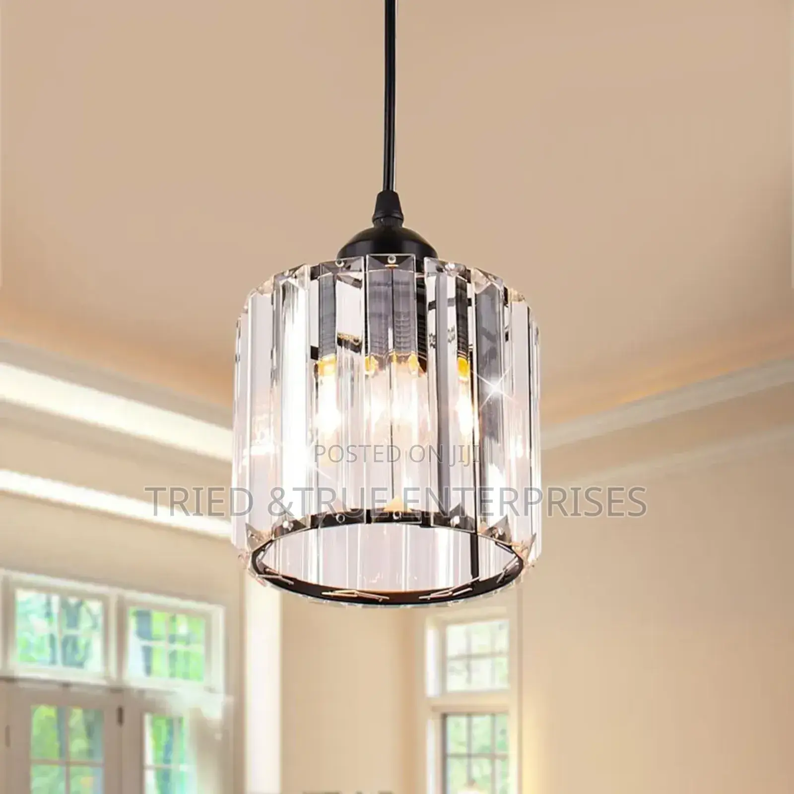 Beautiful Crystal Pendant Light Yg4ew