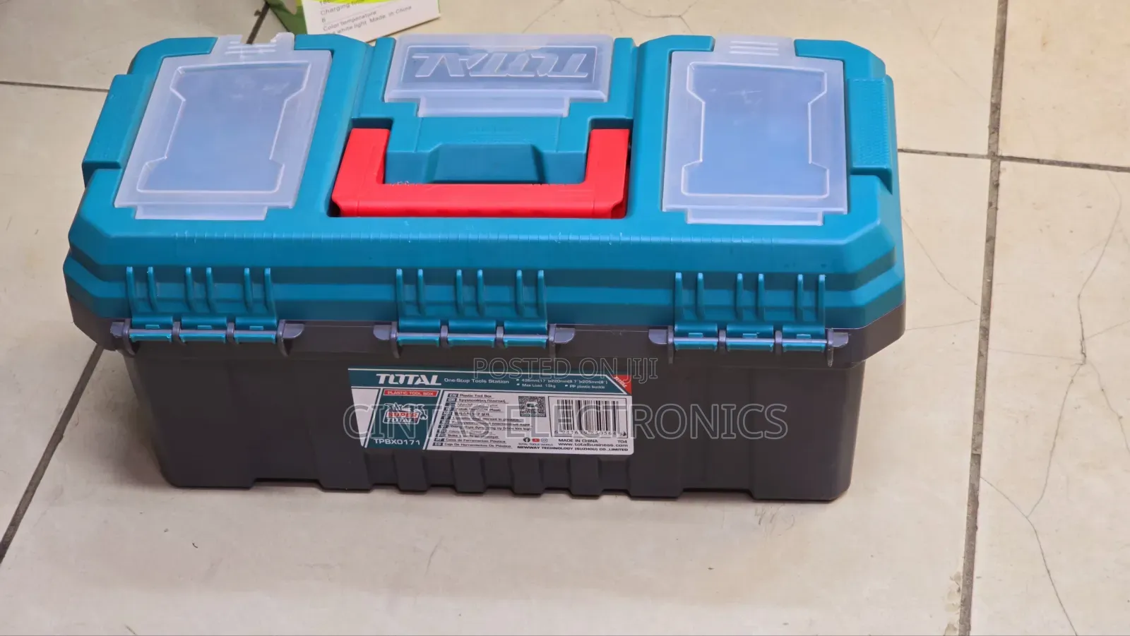 Portable Empty Toolbox/Total Toolbox