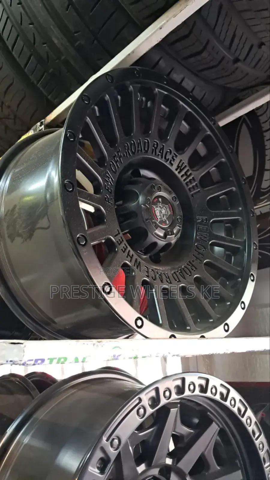 16" Alloy Rims With 6 Holes for Toyota Hilux, Landcruiser
