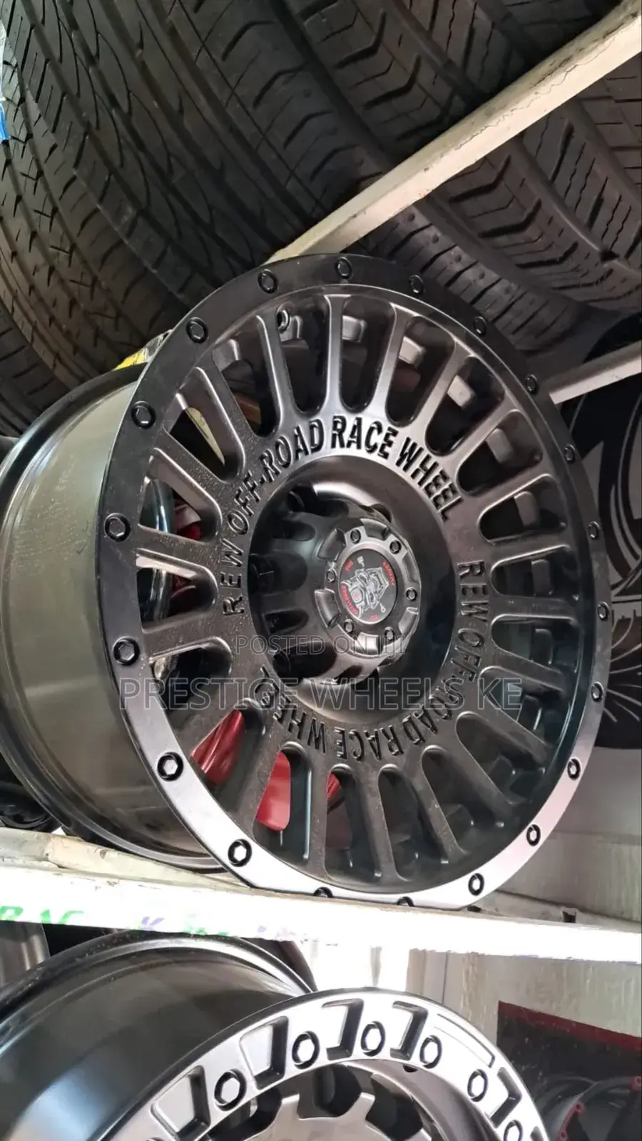 16" Alloy Rims With 6 Holes for Toyota Hilux, Landcruiser